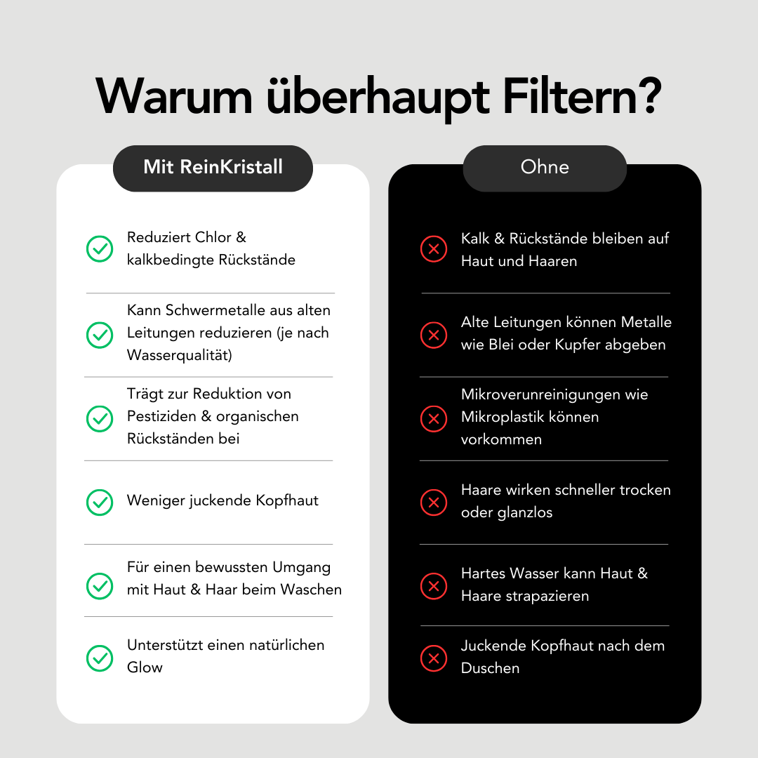 Austauschfilter - Duschfilter
