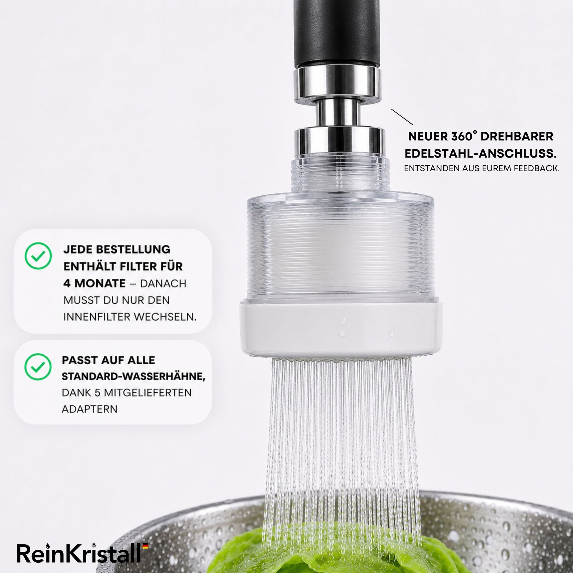 Wasserhahnfilter | ReinKristall