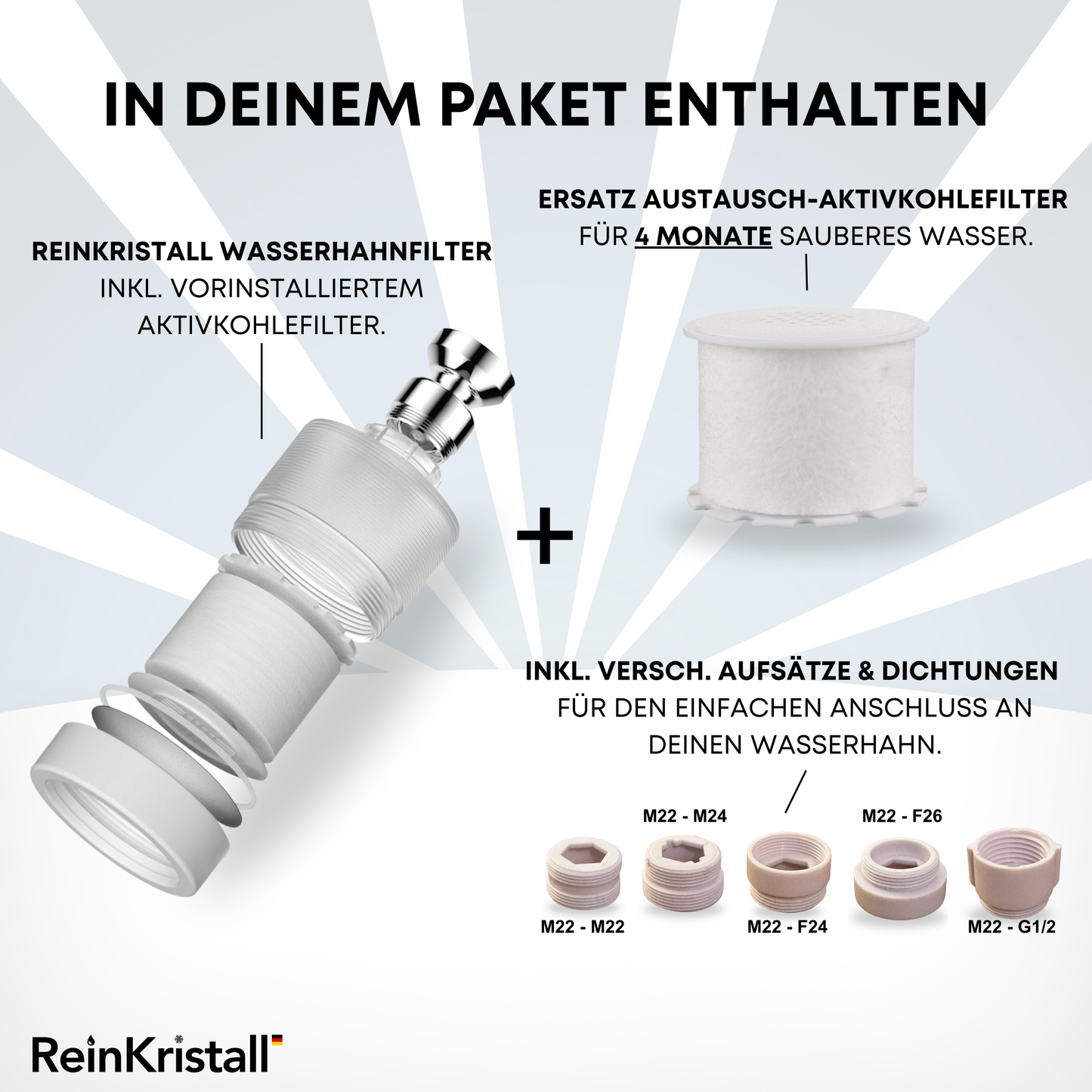 Wasserhahnfilter | ReinKristall