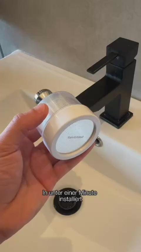 Load video: Video: Wasserhahnfilter montieren